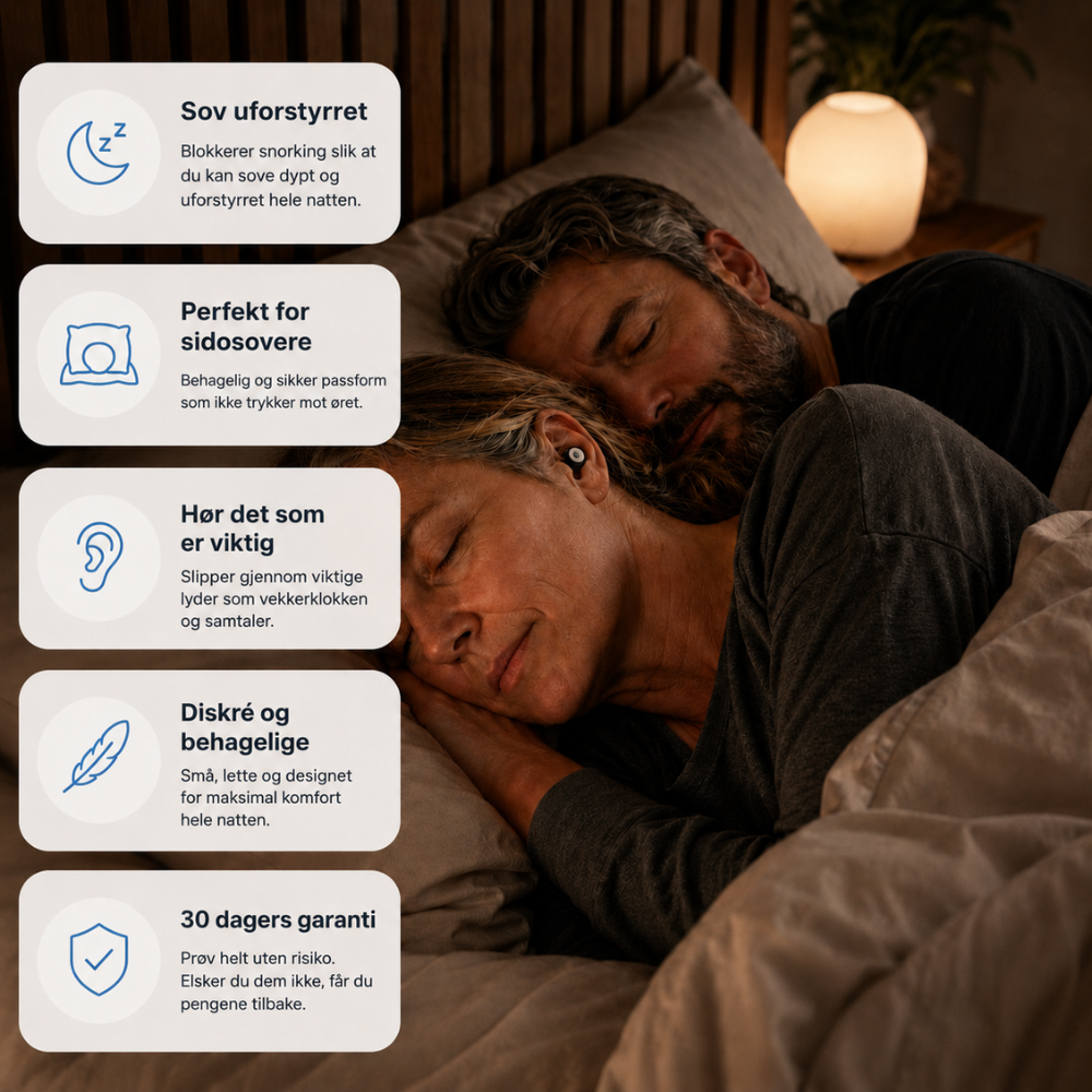 SleepSaver™ Ørepropper for søvn
